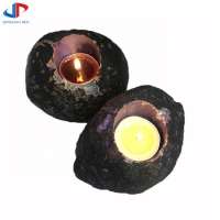 Wholesale Price Gem Candle Jar, Natural Stone Candle Jar, Agate Candle Jar